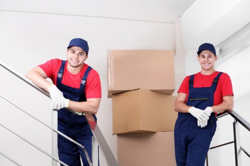 Commercial removals support for a small business in Tooting