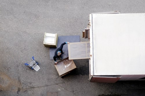 Local removal vehicle used for a Tooting move